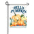 Hello Pumpkin Double Sided Garden Flag 12.5x18