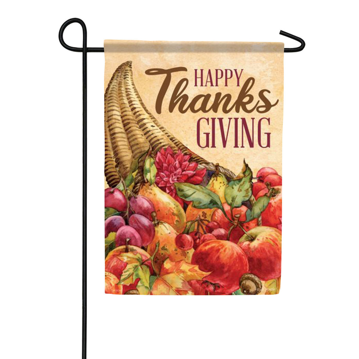Thanksgiving Double Sided Garden Flag 12.5x18