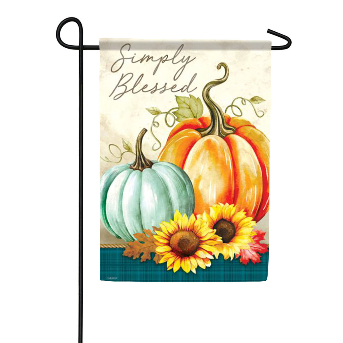 Simply Blessed Double Sided Garden Flag