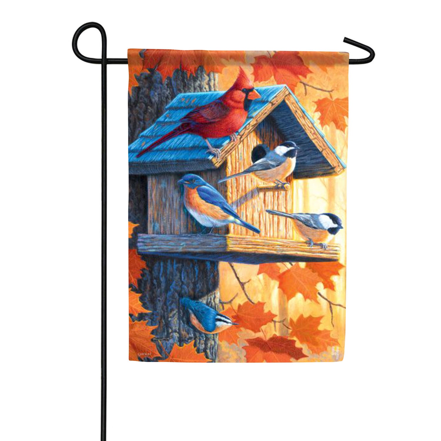 Songbirds Bhouse Garden Flag