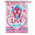 Love Shack House Flag