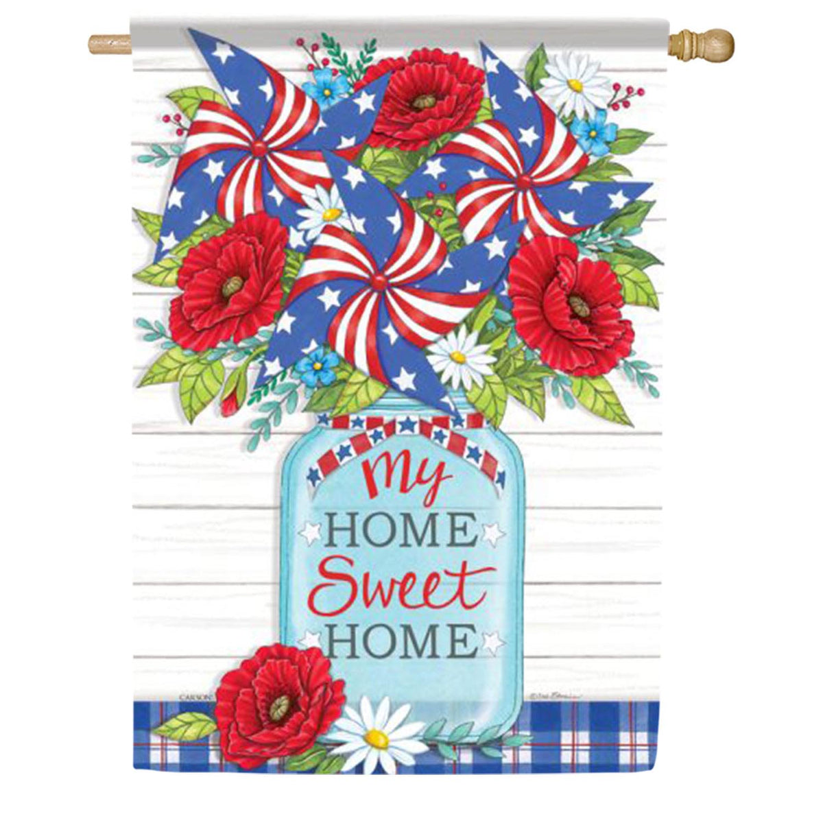 Home Sweet Home House Flag