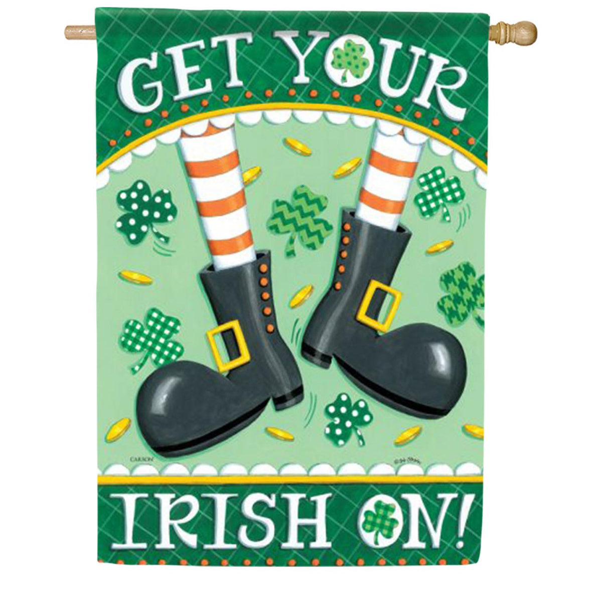 Get Your Irish On House Flag