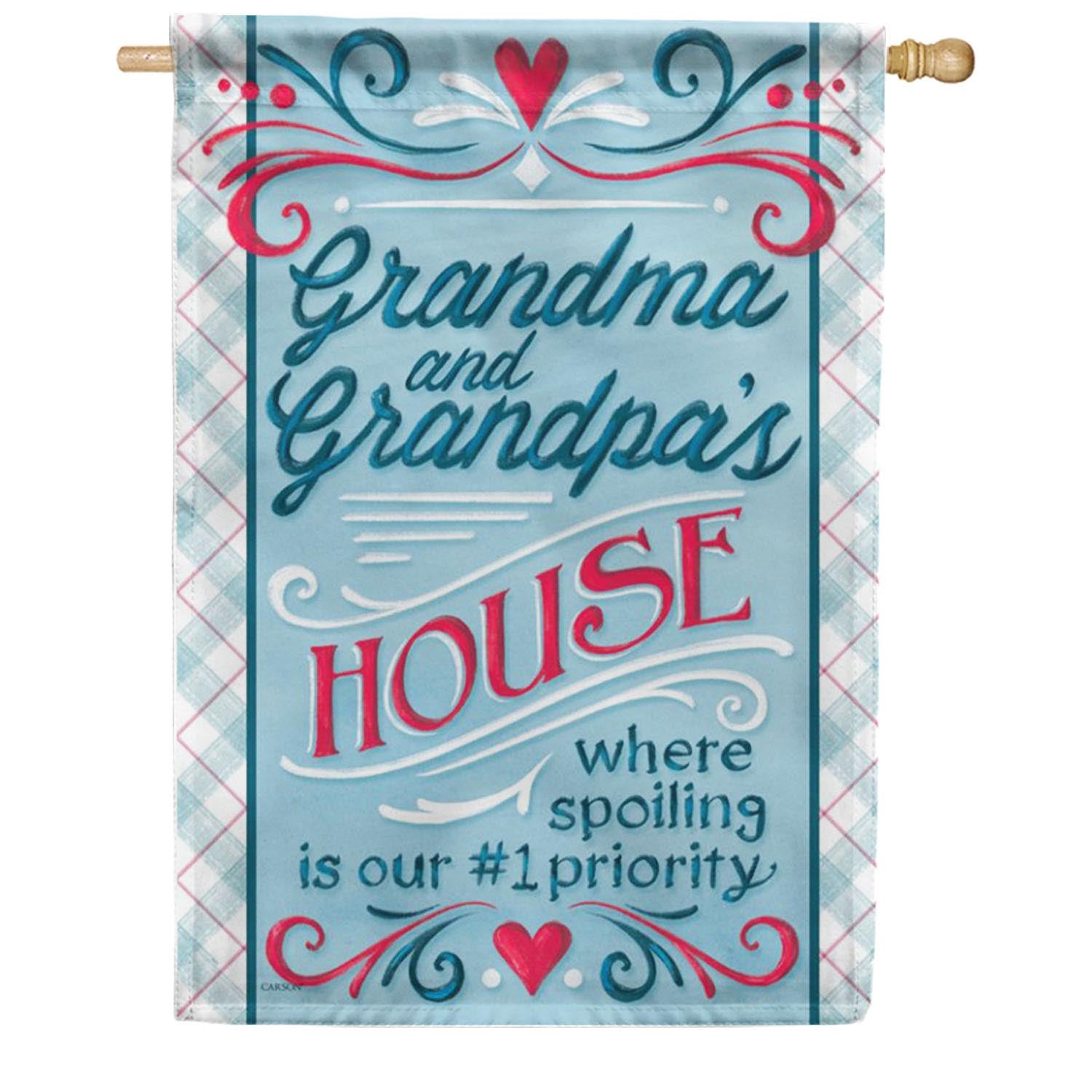 Grandparents House House Flag