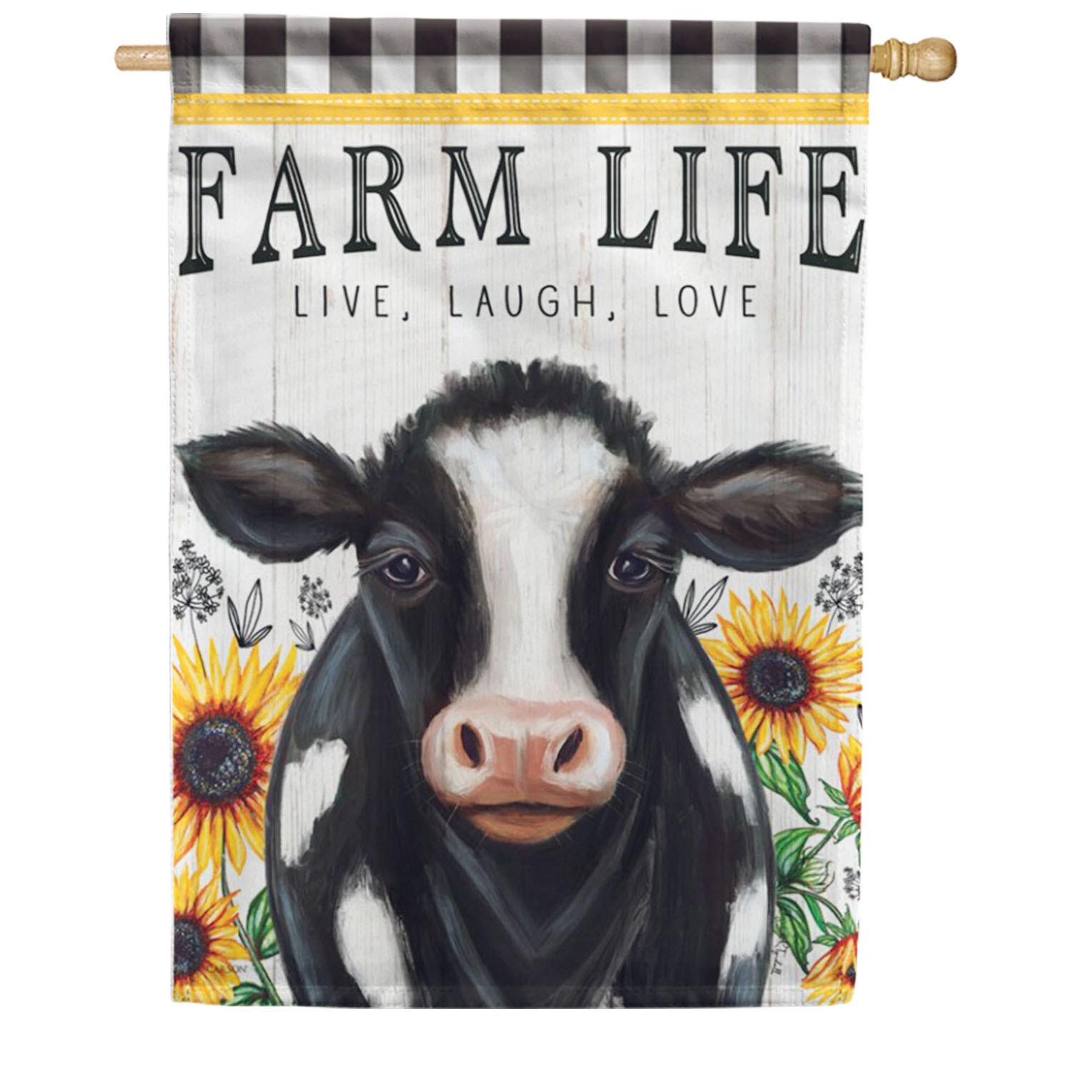 Carson House Flag - Farm Life House Flag