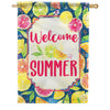 Summer Citrus Double Sided House Flag