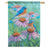 Bluebird Delight Double Sided House Flag