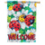 Ladybug Friends Double Sided House Flag