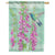 Hummingbird & Foxglove House Flag
