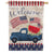 Patriotic Truck House Flag