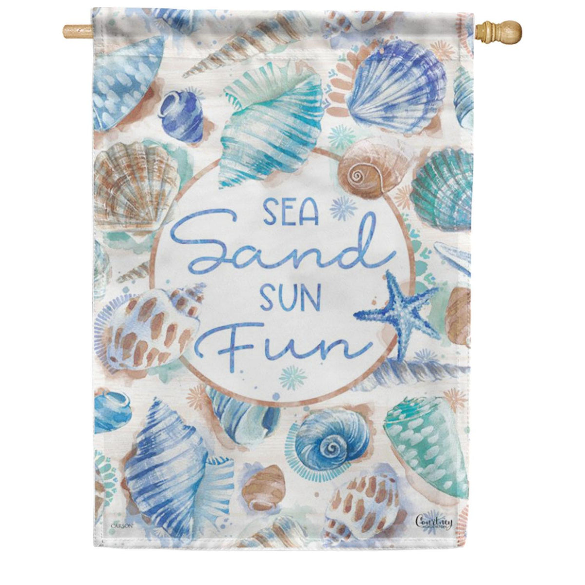 Sea and Sun House Flag