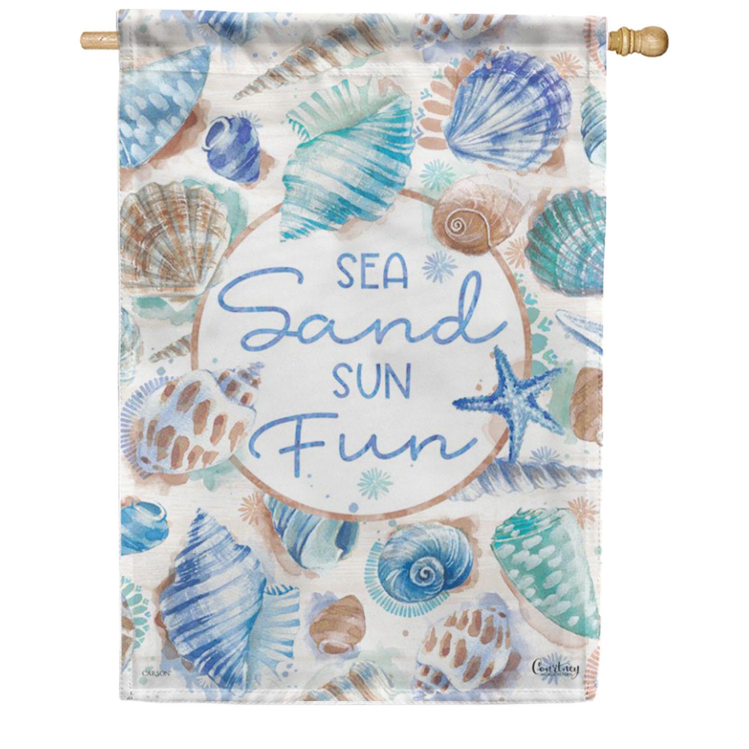 Sea and Sun House Flag