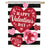 Valentine Stripe House Flag