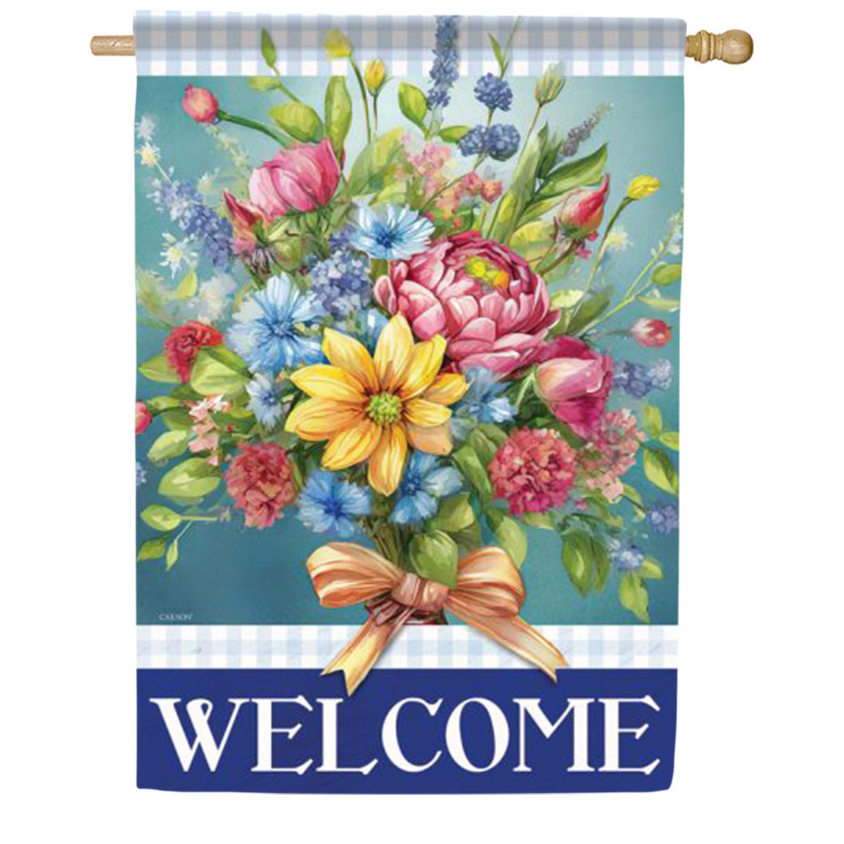 Bountiful Bouquet House Flag