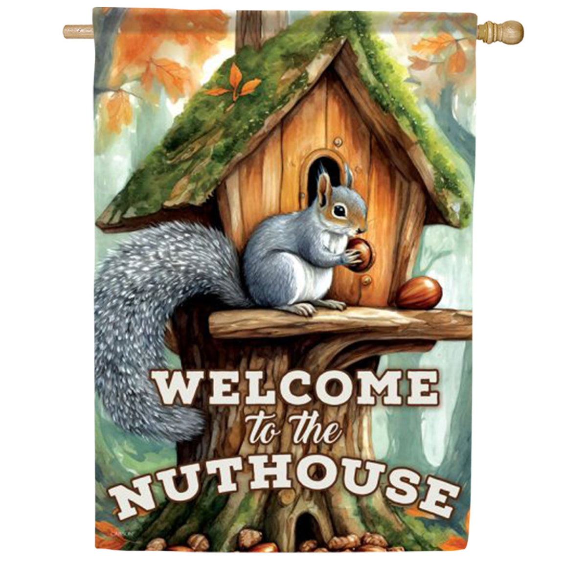 The Nuthouse House Flag