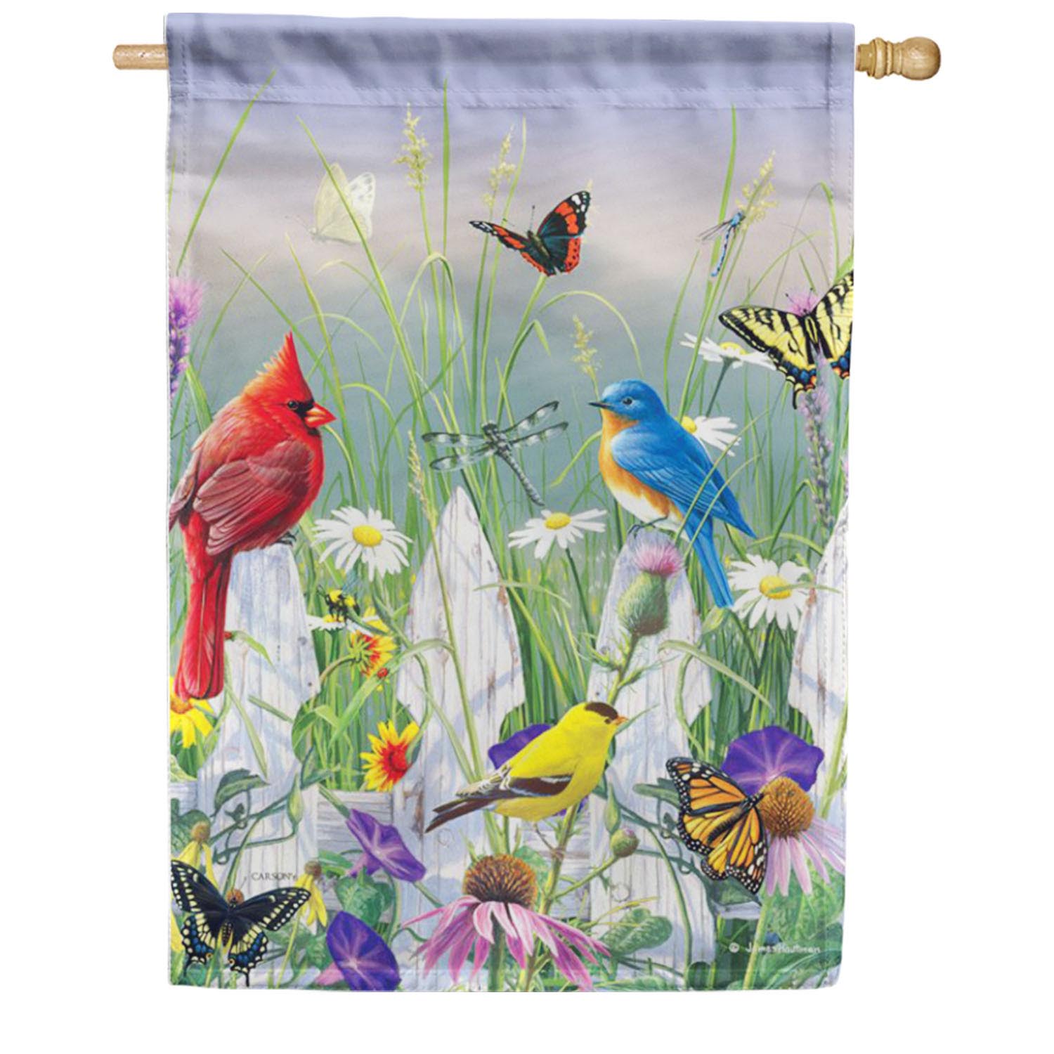 Songbird Meadow House Flag
