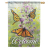 Monarch & Blazing Star House Flag