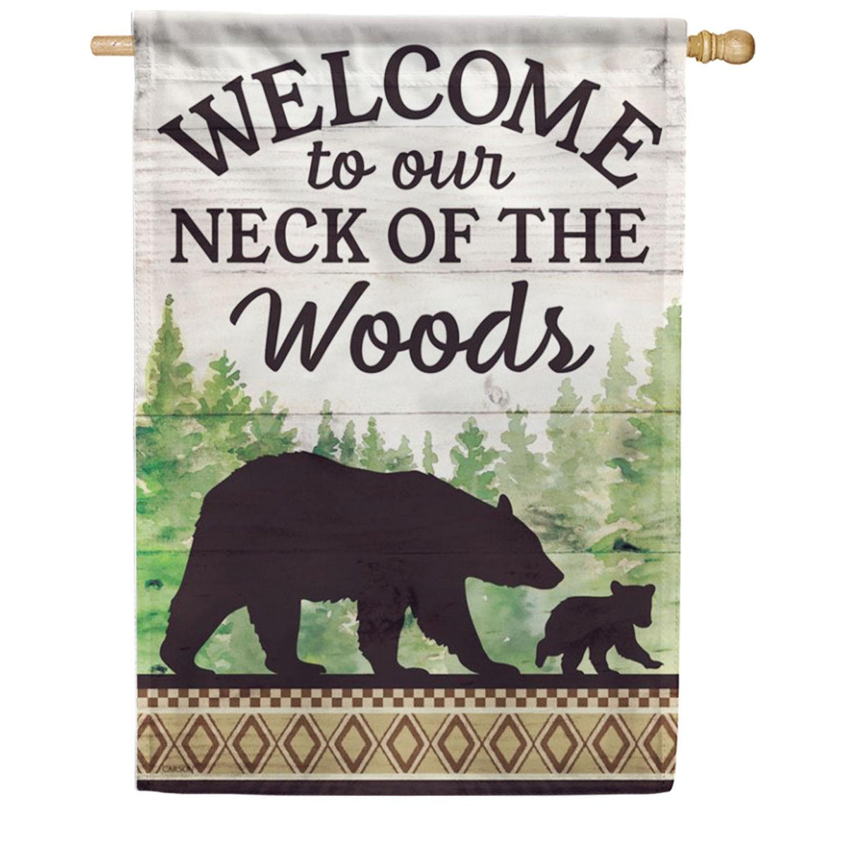 Neck Of The Woods House Flag