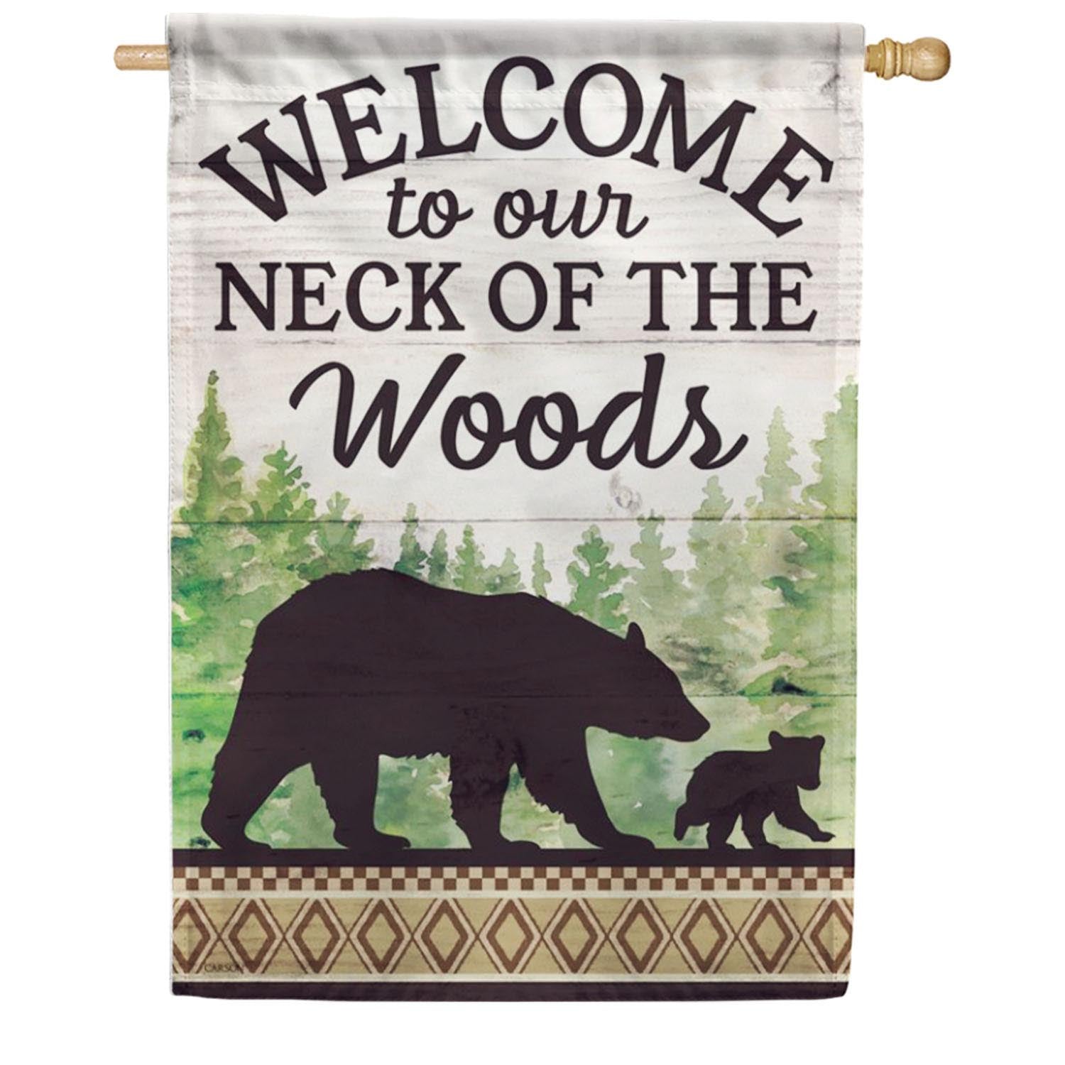 Neck Of The Woods House Flag