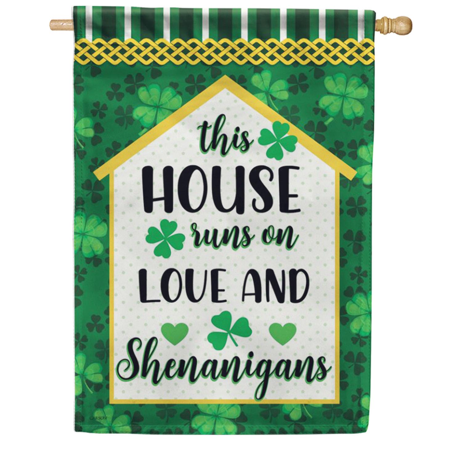 Love & Shenanigans House Flag