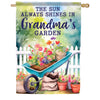 Grandma's Garden House Flag