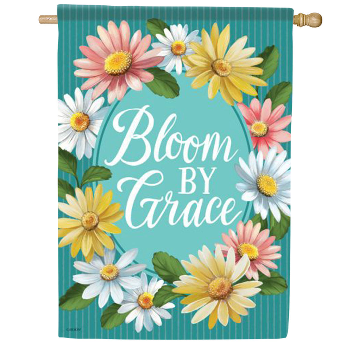 Bloom Grace House Flag