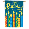 Happy Birthday House Flag