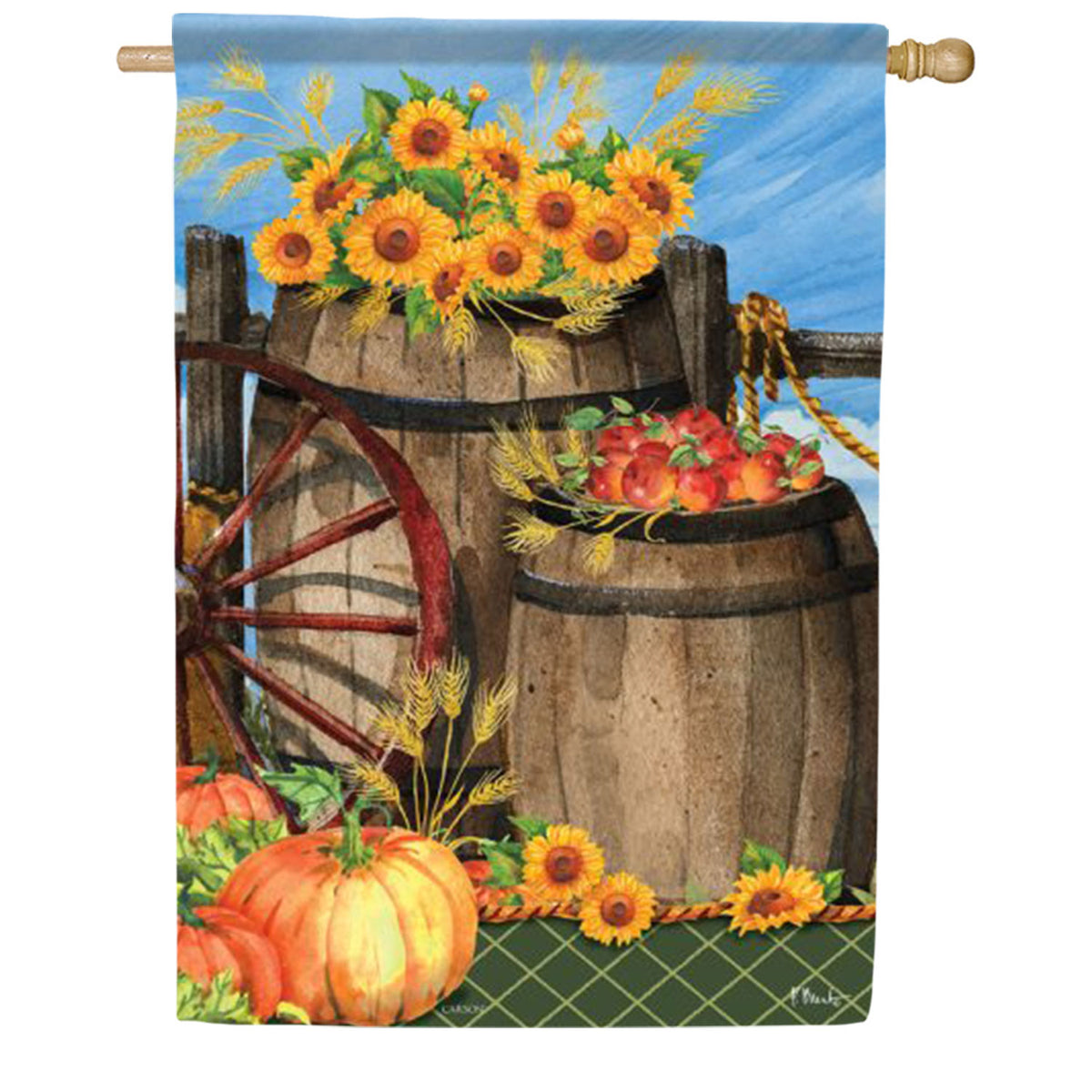Harvest Market House Flag