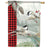 Carson Winter Chickadee House Flag
