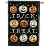 9 Pumpkins House Flag