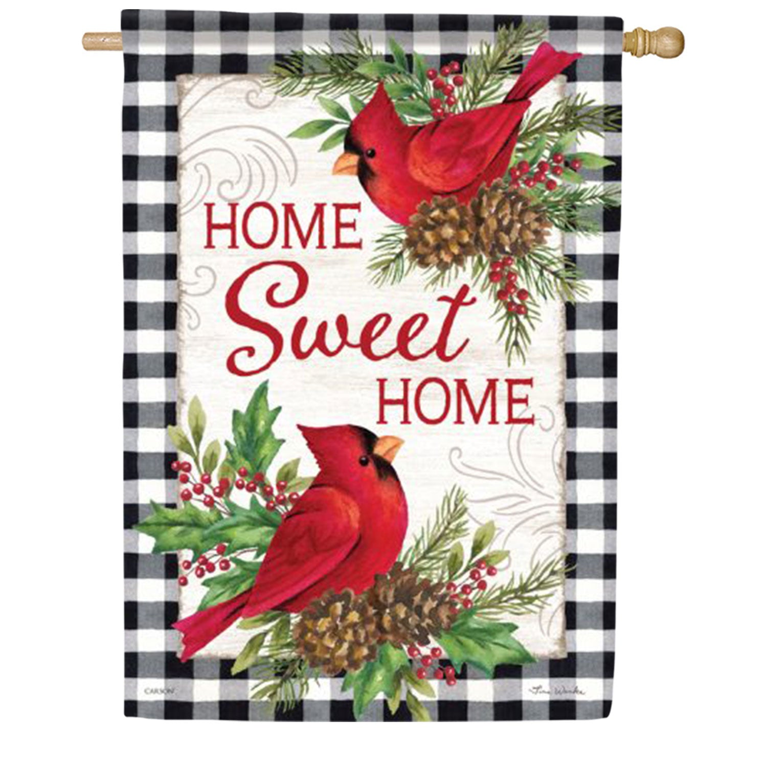 Home Sweet Home House Flag
