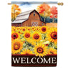 Sunflower Field House Flag