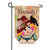 Hay Friends Scarecrow Applique Garden Flag