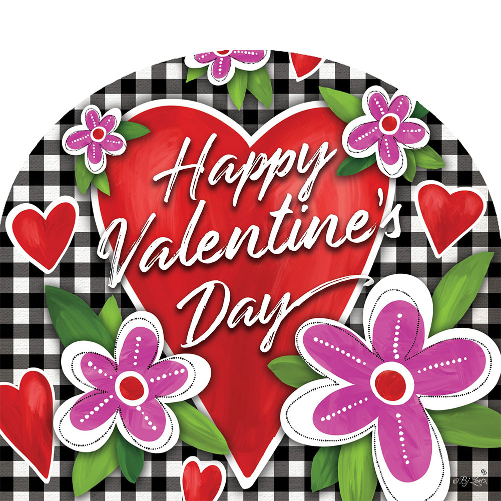 Gingham Valentine Arbor Mate