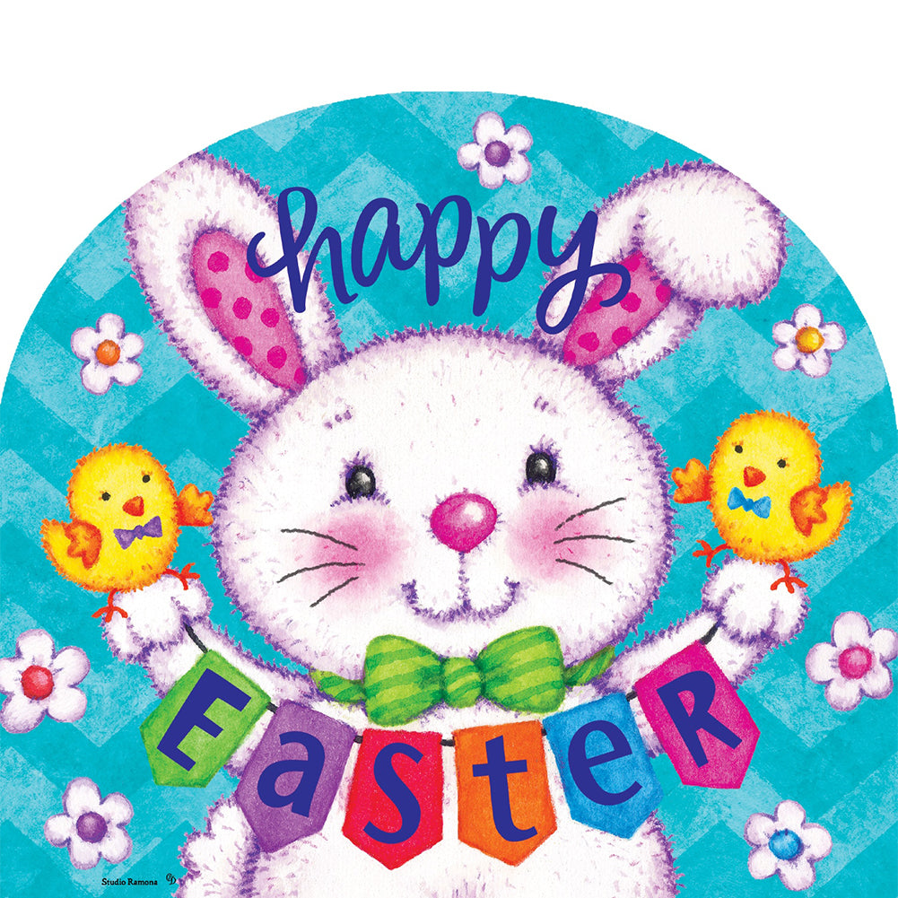 Bunny and Eggs Arbor Mate