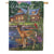 Custom Decor House Flag - Deer Cabin