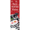 Custom Decor Black & Red Snowman Plant Expressions Magnet
