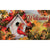 Custom Decor Mat - Cardinal Birdhouse