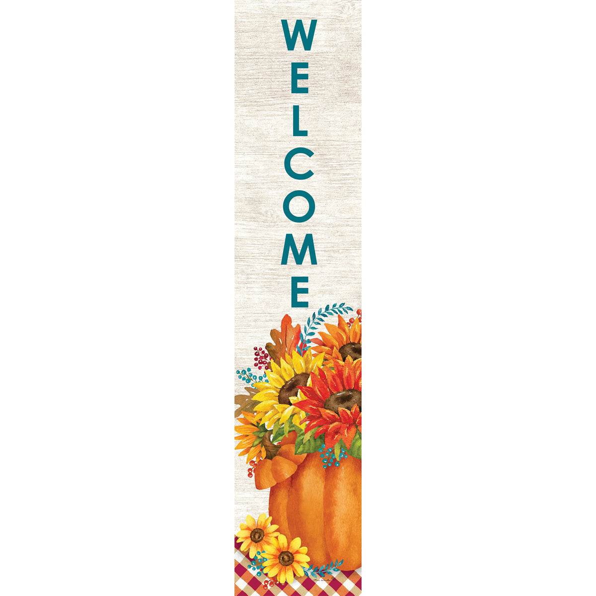 Custom Decor Yard Expression - Pumpkin Sunflower