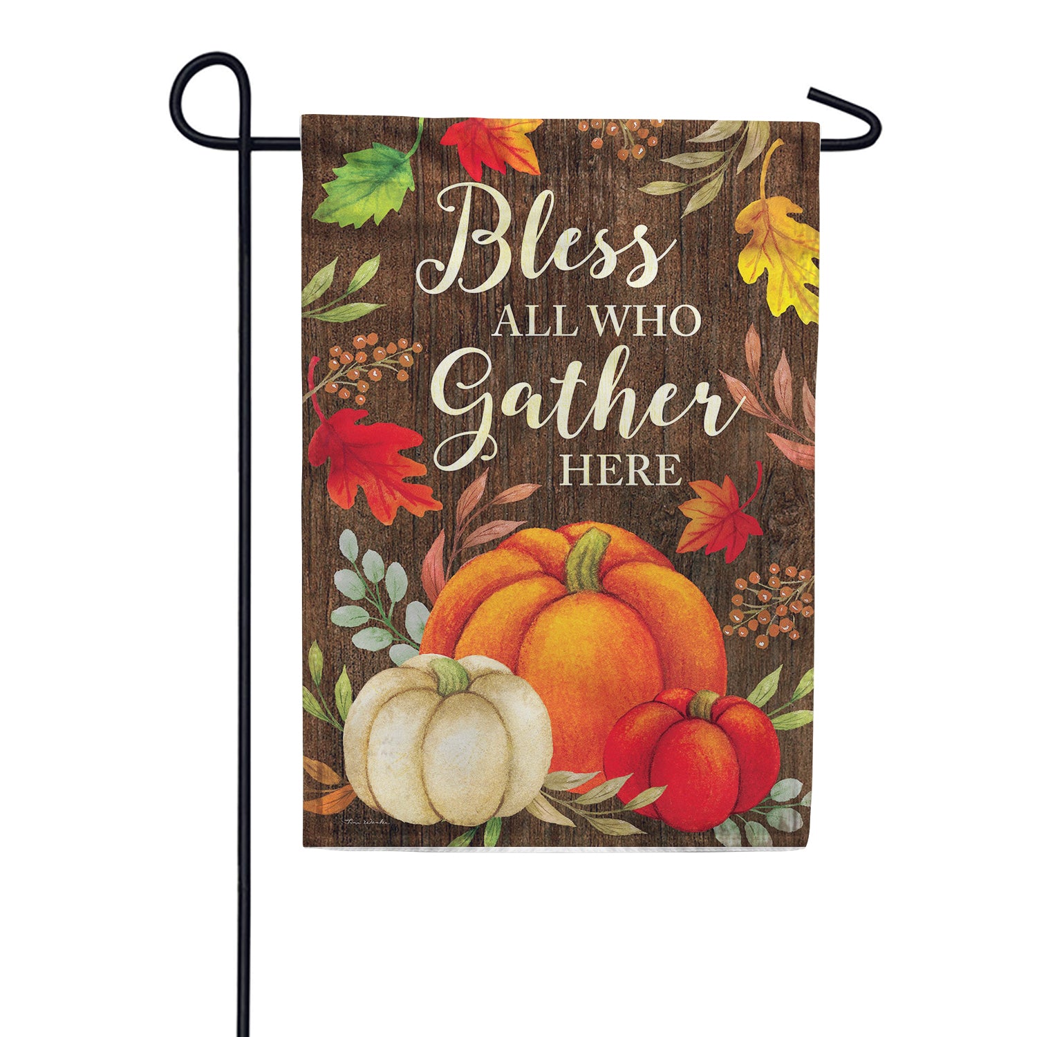 Custom Decor Bless & Gather Garden Flag