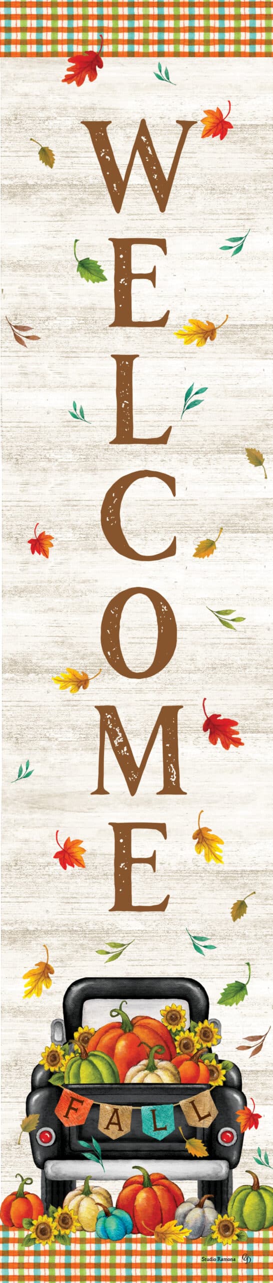 Custom Decor Yard Expression - Pumpkin Truck