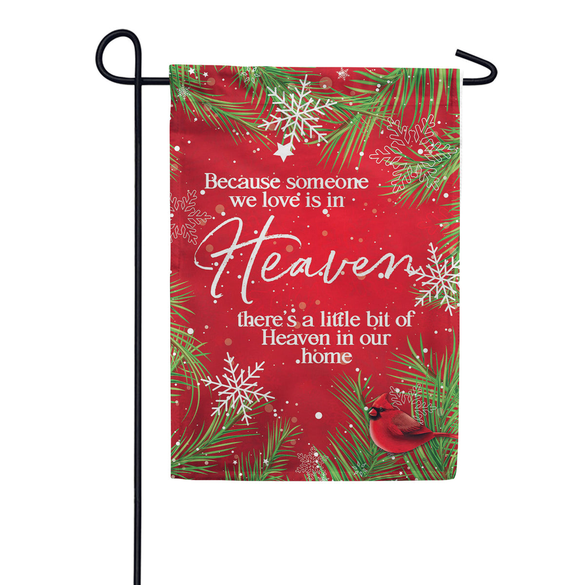 Custom Decor Garden Flag - Heaven in Our Hearts