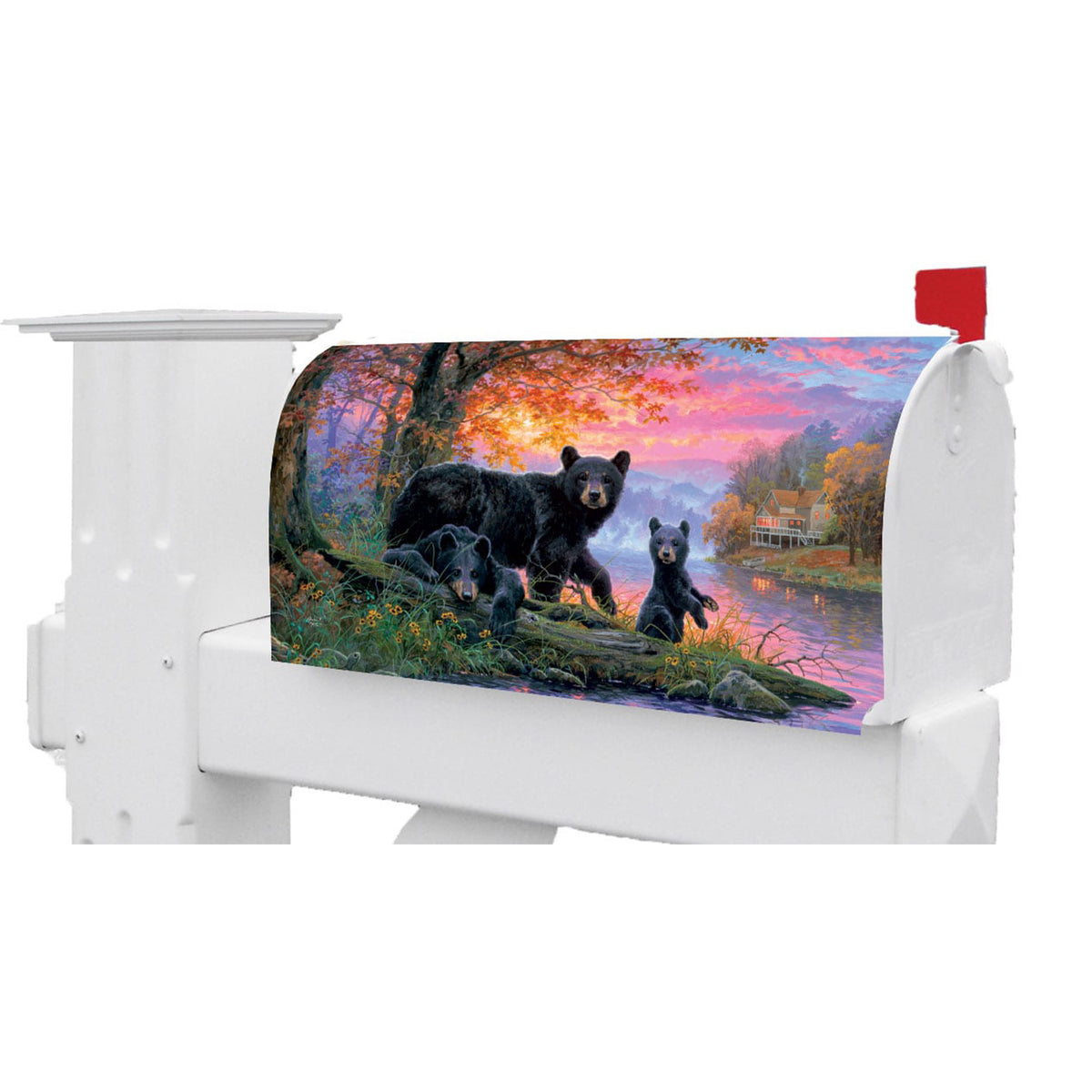 Custom Decor Mailbox Makeover - Bear Family