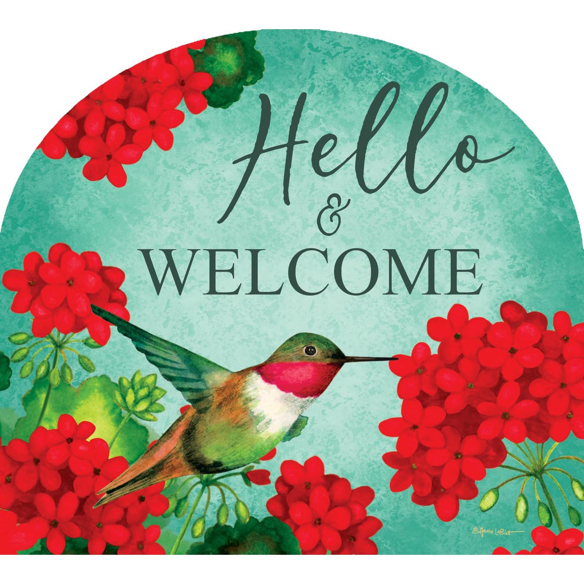 Hummingbird Geranium Arbor Mate