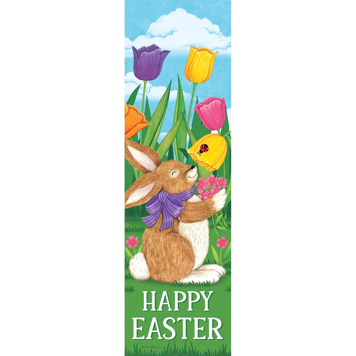 Tulip Bunnies Plant Expressions Magnet