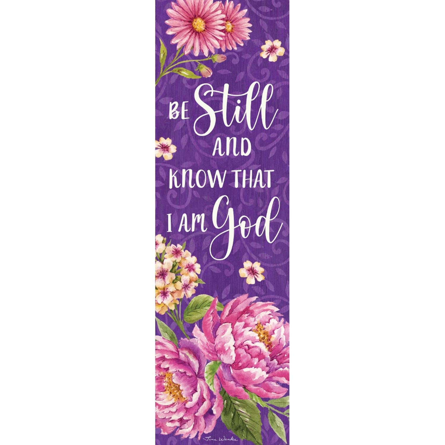 Be Still Floral Plant Expressions Magnet