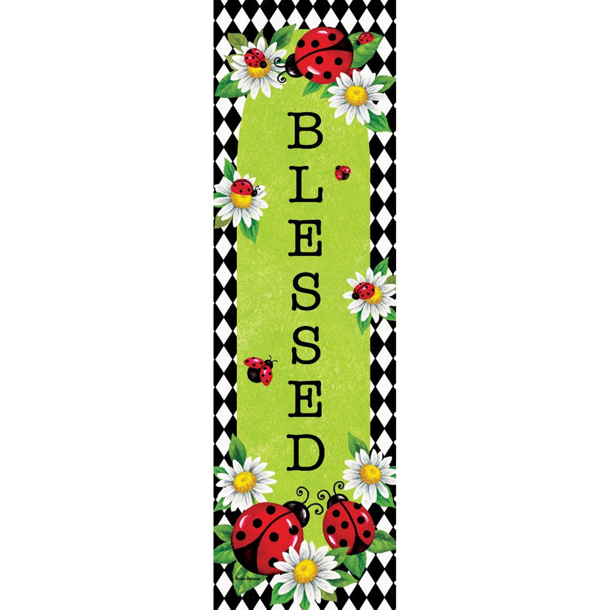 Ladybug Diamond Plant Expressions Magnet