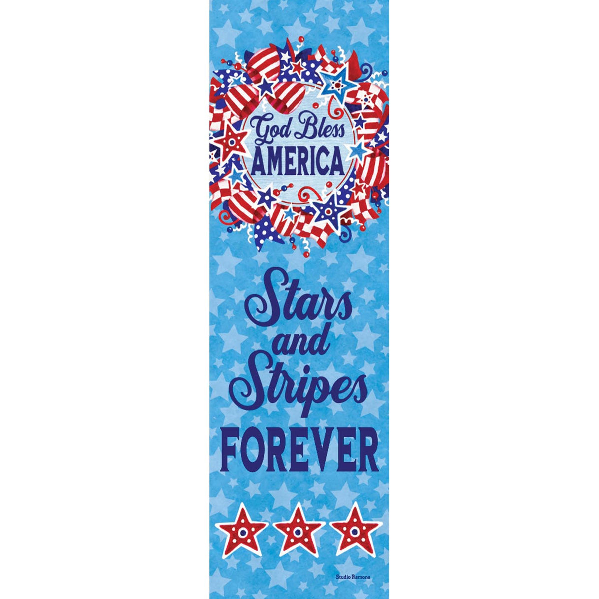 God Bless Wreath Plant Expressions Magnet