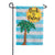 Custom Decor Applique Garden Flag - Deck the Palms