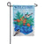 Custom Decor Applique Garden Flag - Winter Basket